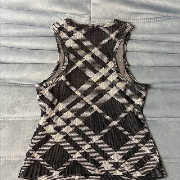 Burberry Black and Gray Women's Top L - Picture 5 of 5